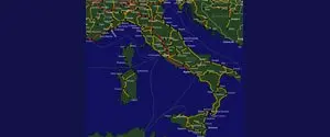 Mapa de Trenes Italia