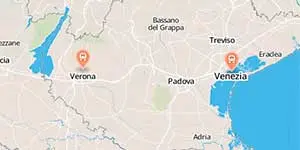 Tren Verona Venecia